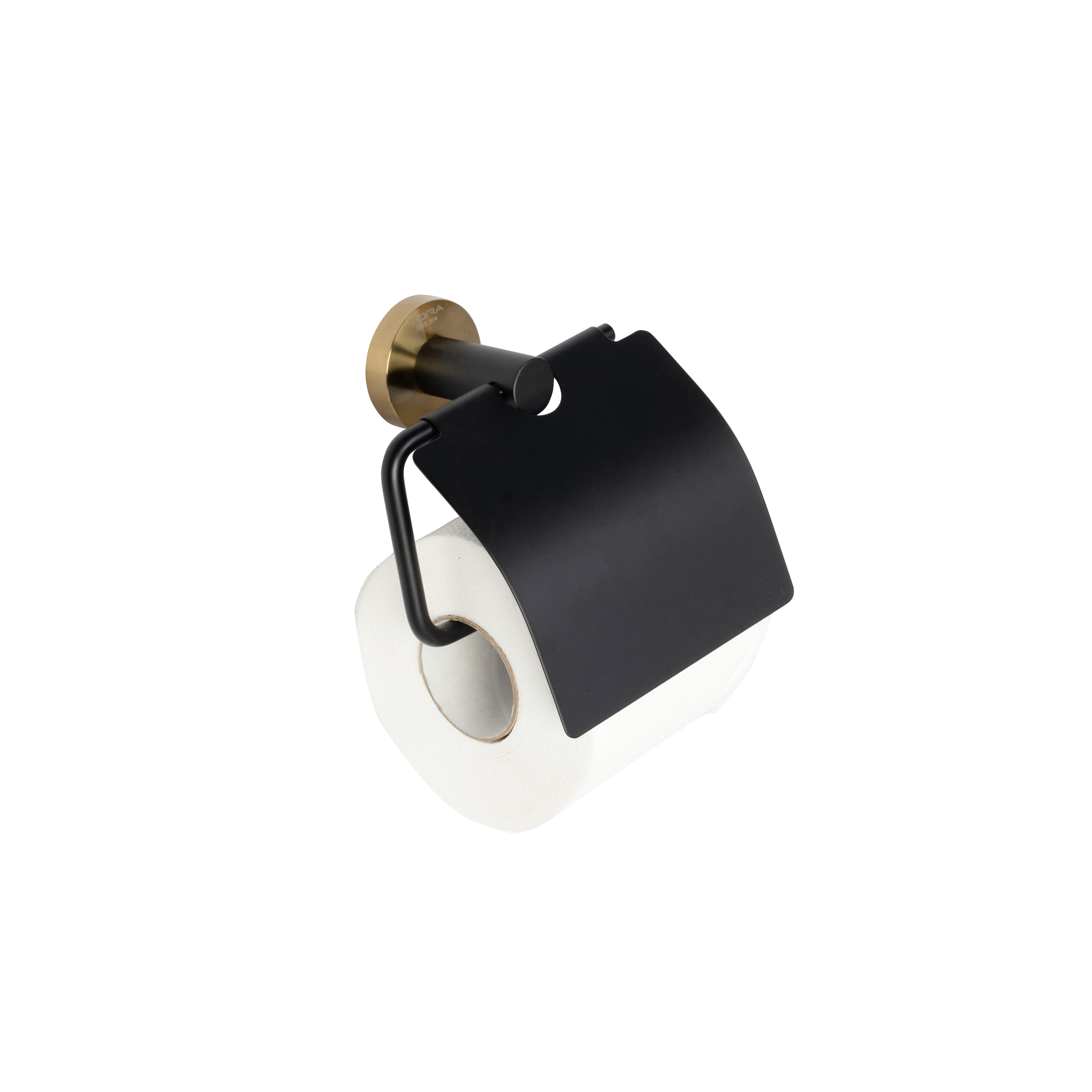 Black toilet roll holder. official online shop.