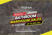 Big Bath to hold Malaysia’s First Online Bathroom Warehouse Sale May 27-30 || Big Bath 将于5月27-30日举办本地首个线上卫浴清货大促销