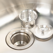 SUS304 Stainless Steel Double Bowl Kitchen Sink