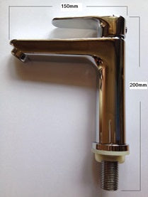 Basin Cold Tap - Grey