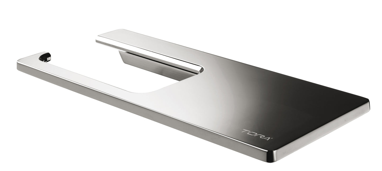 SUS304 Paper Holder with Shelf - Polish