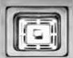 Granite Sink Square Waste (for 07195, 07200, 07201 used only)