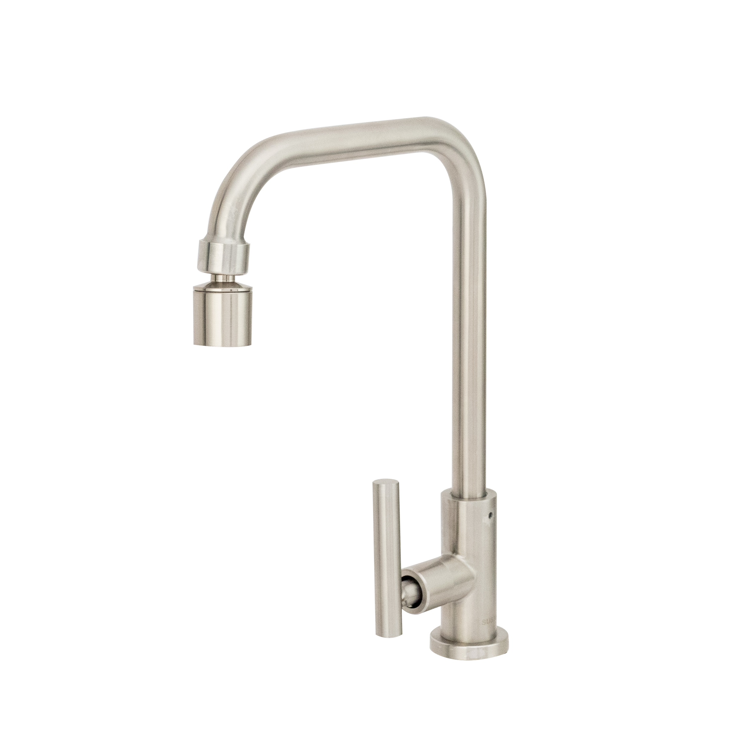 SUS304 Pillar Sink Tap c/w 360° Turnable Mount - Satin – Big Bath Sdn Bhd