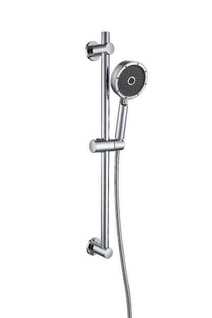 Shower Bar Set - Chrome