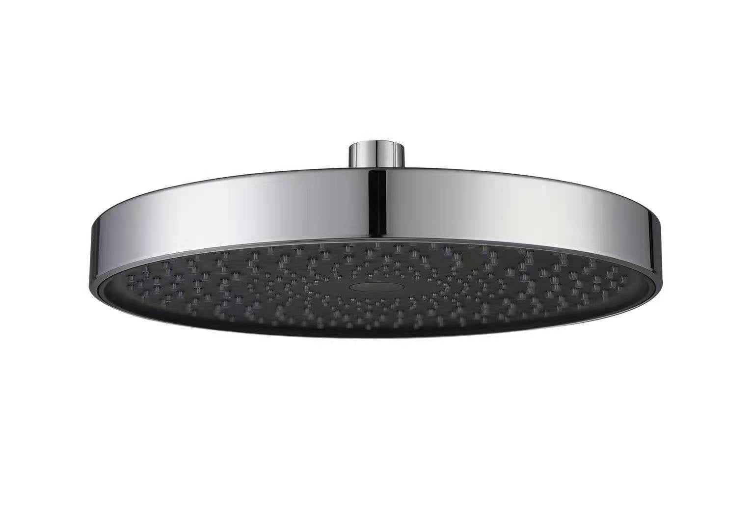 Round Fixed Rain Shower Head - Chrome
