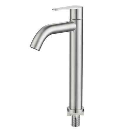 Above Counter Basin Cold Tap - Satin
