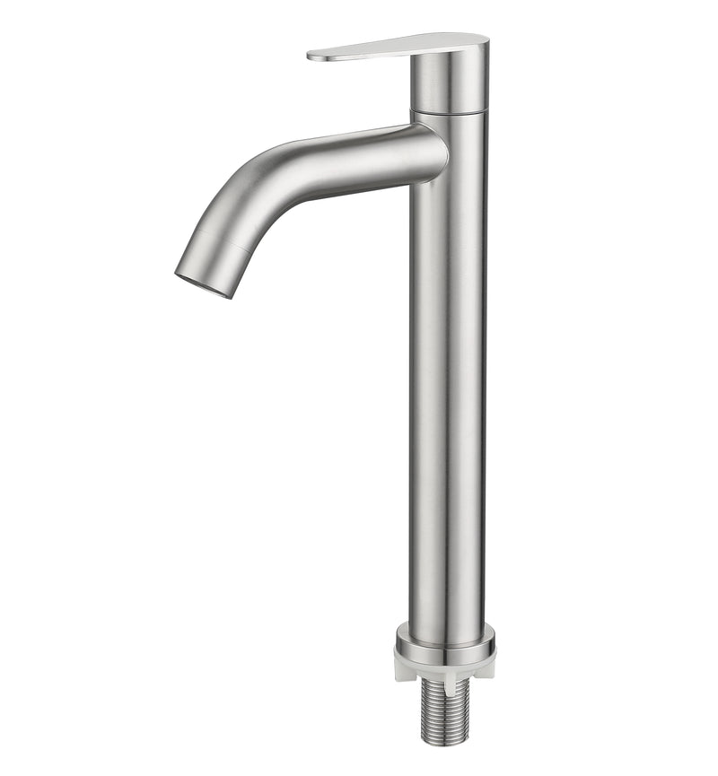 Above Counter Basin Cold Tap - Satin