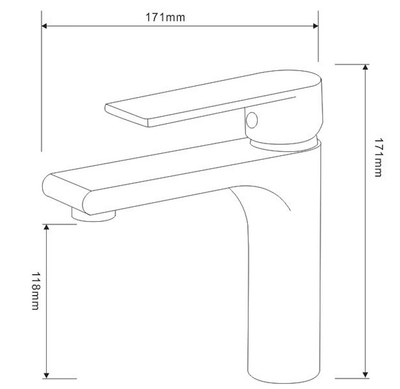 Basin Mixer -  Chrome