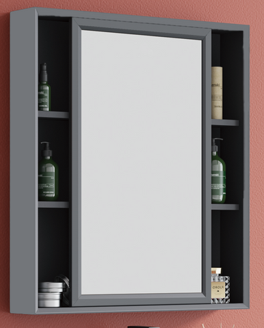 Modern Series Carbon Fibre Mirror Cabinet