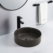 Elegance Series Wash Basin With Waste - Dark Brown