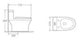 AVILIA WC Complete Set (S-305mm) - White