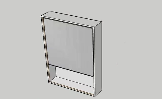 SUS304 Mirror Cabinet