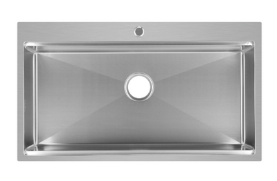 SUS304 Single Bowl Mini Nano Kitchen Sink c/w Chopping Board & Basket