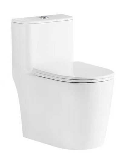 PURA Siphonic Rimless WC Complete Set (S-300mm) - White