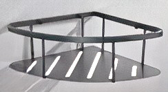 SUS304 Corner Multi-Purpose Basket - Grey