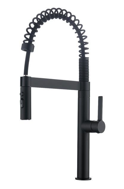 Pillar Sink Mixer - Black