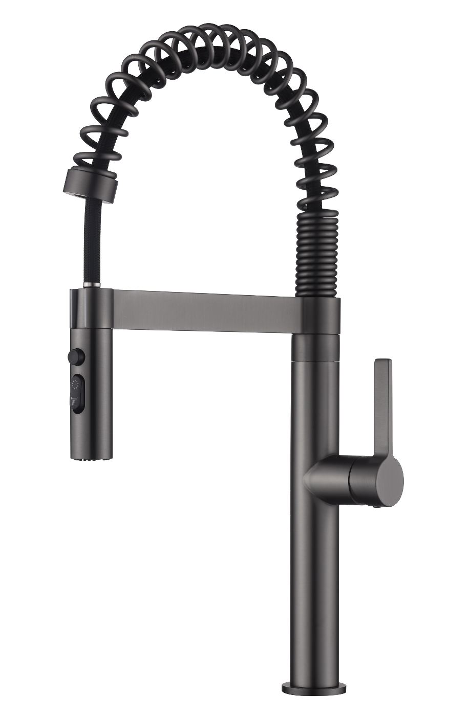 Pillar Sink Mixer - Grey