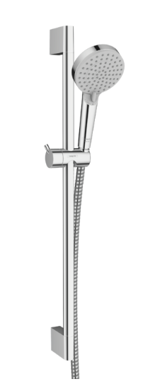 Hansgrohe Vernis Blend Shower Set 100 Vario EcoSmart with Shower Bar Crometta 65cm
