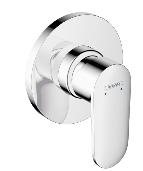 Vernis Blend Single Lever Shower Mixer for Concealed Installation - Chrome