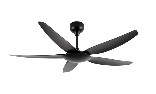 Rezo DC Motor Ceiling Fan (56") 5 ABS Blade - Matt Black