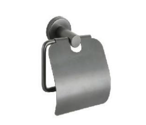 SUS304 Paper Holder with Cover - Grey