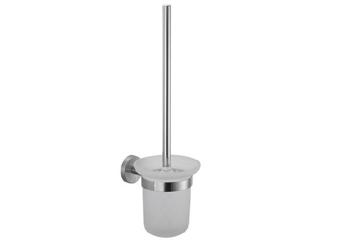 SUS304 Toilet Brush Holder - Matt Gold
