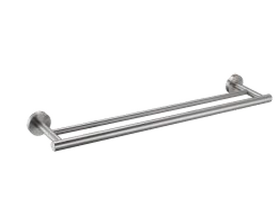 SUS304 Double Towel Bar (L750mm) - Satin