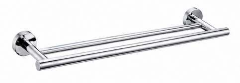 SUS304 Double Towel Bar (L750mm) - Polish