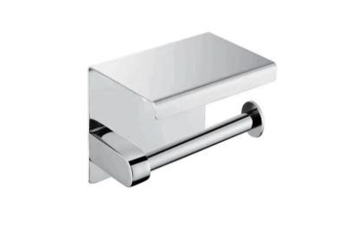 SUS304 Paper Holder with Shelf - Polish
