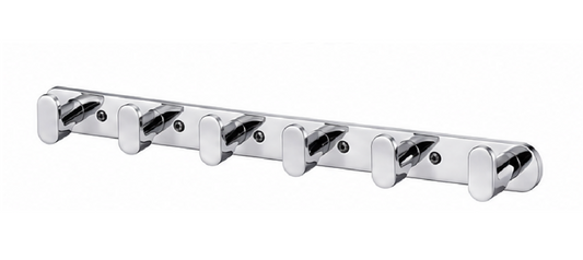 SUS304 6pcs Robe Hook - Polish