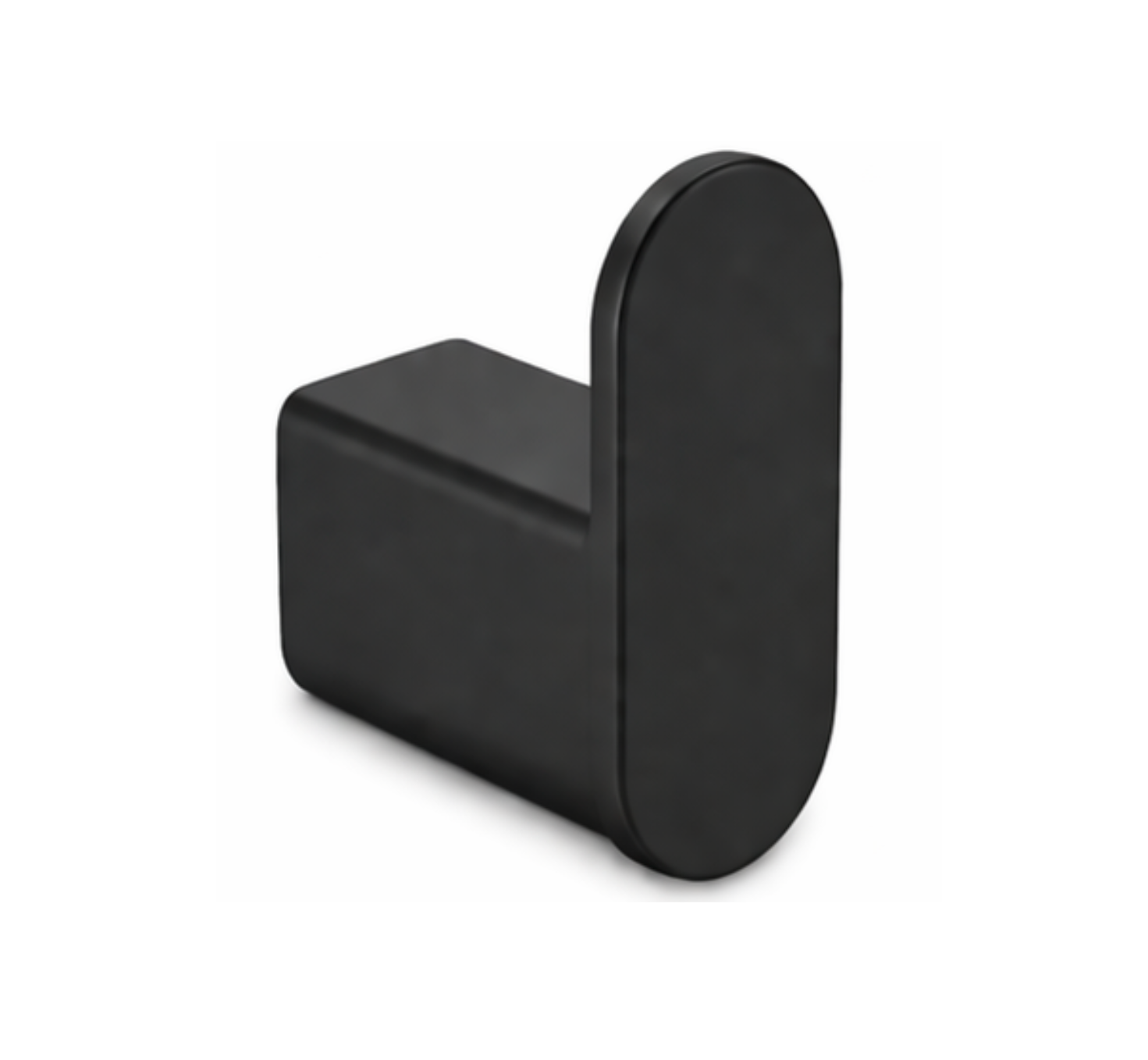 SUS304 Single Robe Hook - Matt Black