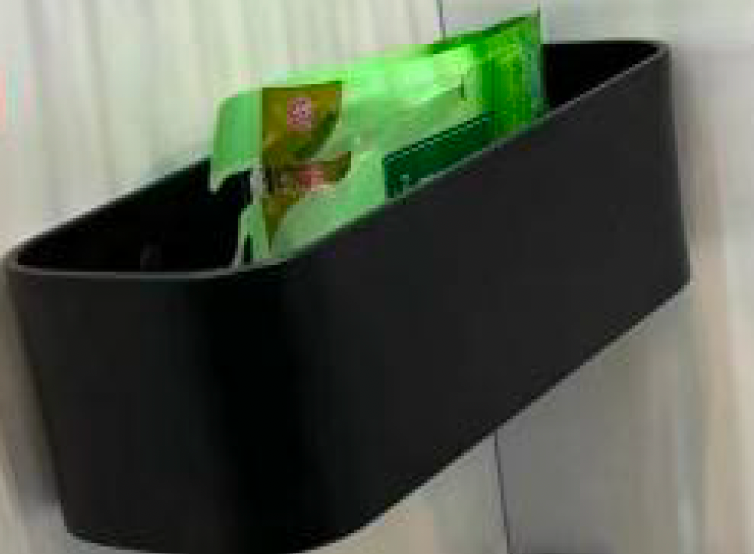 SUS304 Straight Multi-Purpose Basket - Matt Black