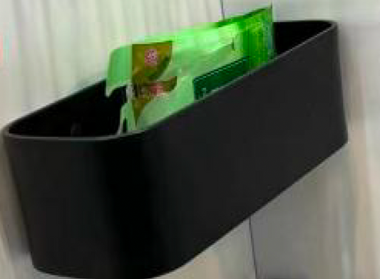 SUS304 Straight Multi-Purpose Basket - Matt Black