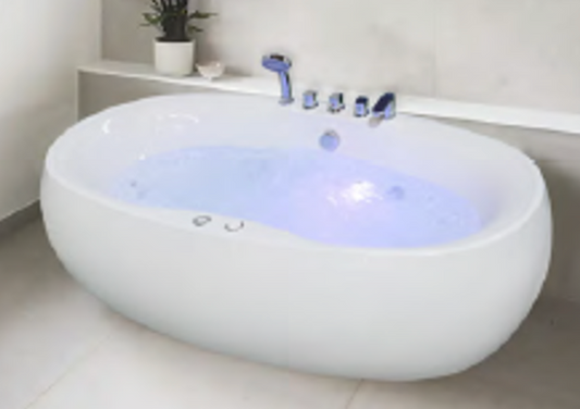 Massage Bath Tub  - White
