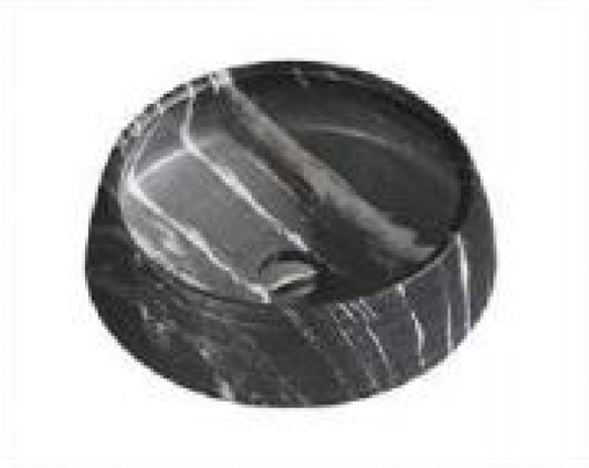 Round Above Counter Wash Basin - Matt Marble