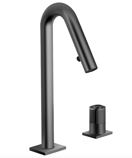 Above Counter Basin Mixer - Grey