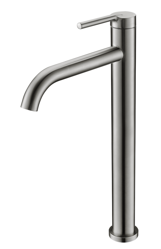 SUS304 Above Counter Basin Cold Tap - Satin