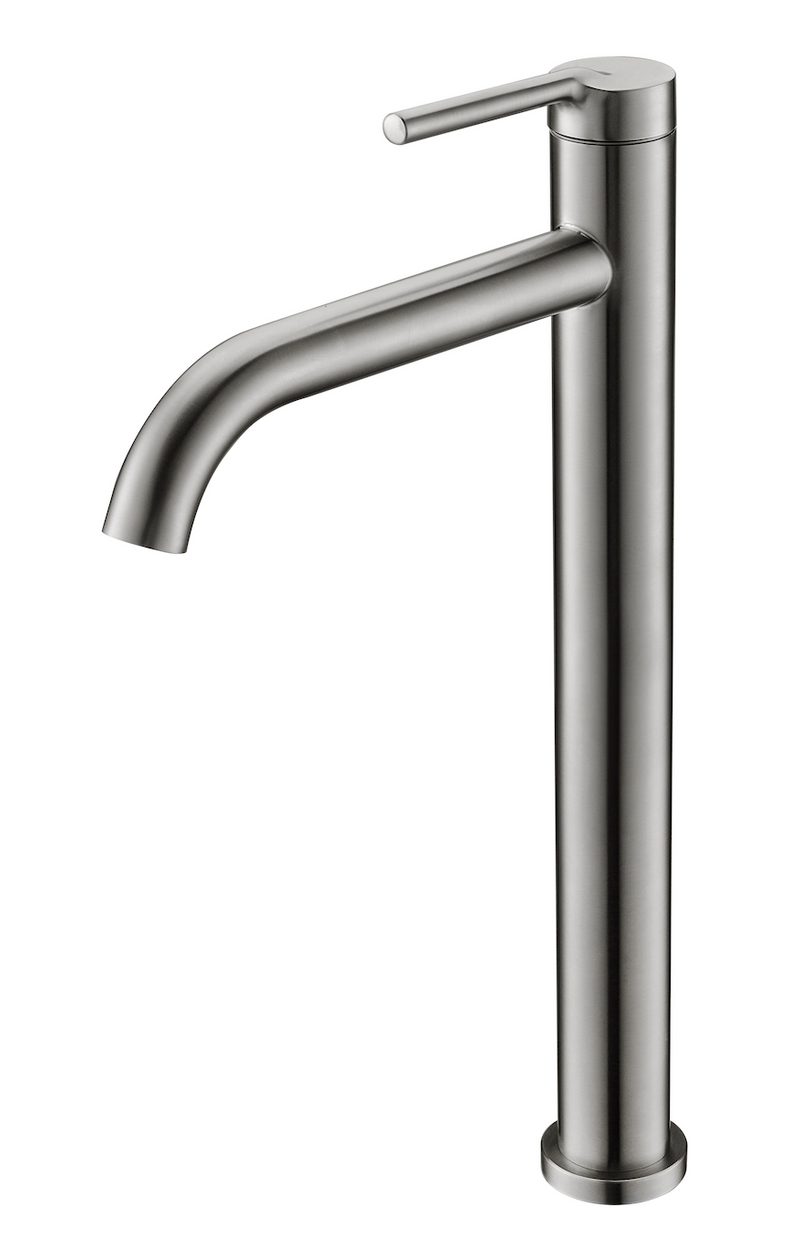 SUS304 Above Counter Basin Cold Tap - Satin