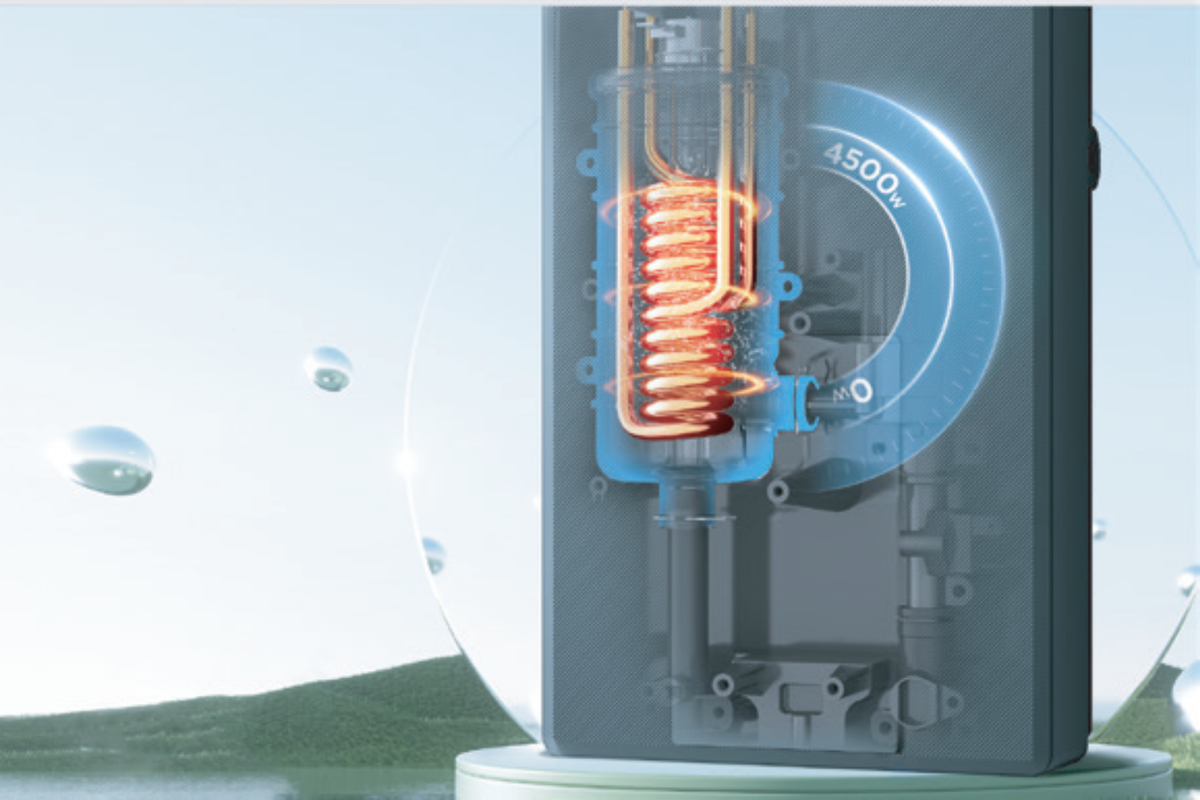 POWER-ON-DEMAND HEATING SYSTEM SAVES ENERGY