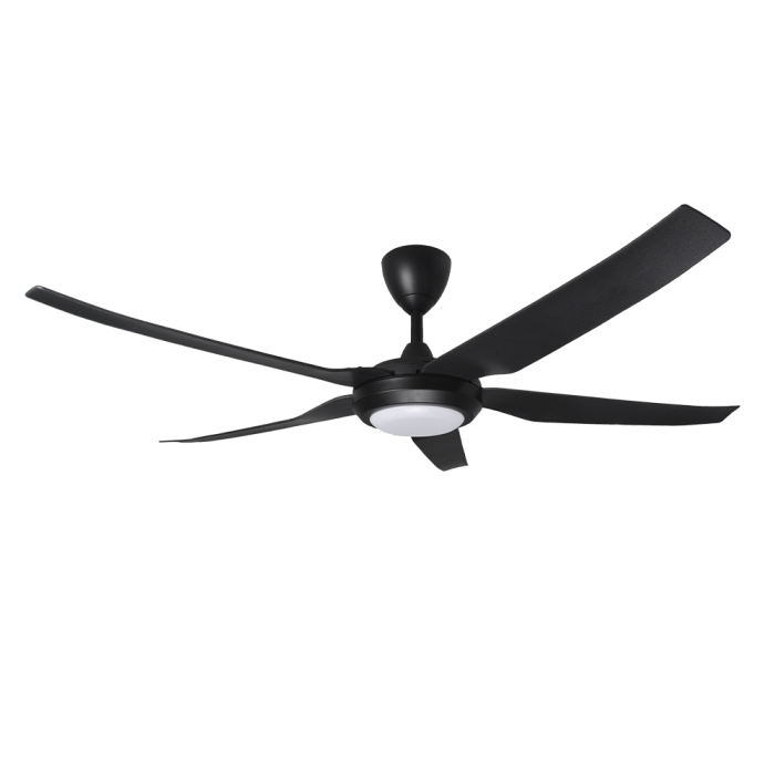 Alpha DC Motor LED Ceiling Fan- (56 ") 5 ABS Blade 8+8 Speed  with Remote control