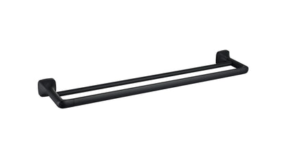 SUS304 Double Towel Bar (L600mm) - Matt Black