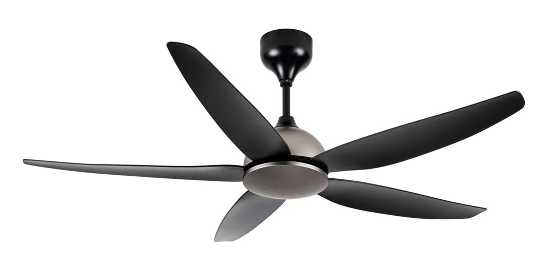 Rezo DC Motor Ceiling Fan (56") - 5 ABS Blade with 22 Speed Remote Control - Dark Grey