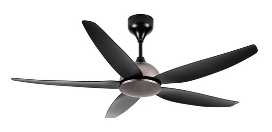 Rezo DC Motor Ceiling Fan (56") - 5 ABS Blade with 22 Speed Remote Control - Dark Grey