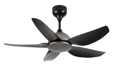 Rezo DC Motor Ceiling Fan (42") - 5 ABS Blade with 22 Speed Remote Control - Dark Grey