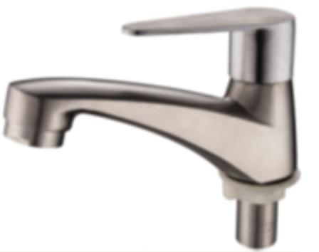 SUS304 Basin Cold Tap - Satin