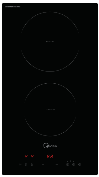 Midea Built-in 2 Zone Induction Hob