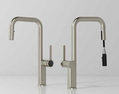 Single Lever Pull-Down Pillar Sink Mixer