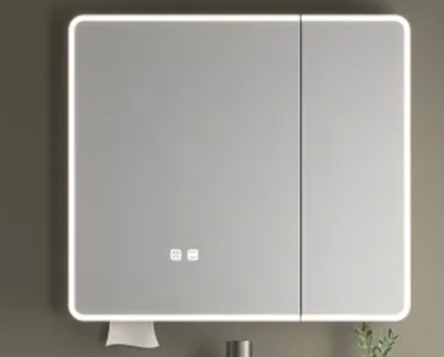 Aluminium LED Mirror Cabinet