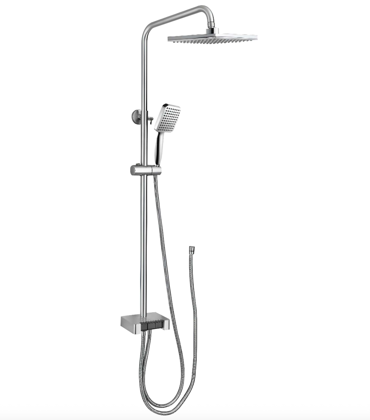 SUS304 Exposed Shower Bar Set (for Instant Water Heater used) - Chrome