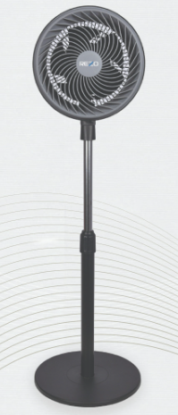 Rezo 8" Stand Fan - Black
